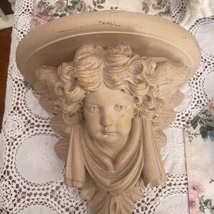 Vintage Cherub Wall Sconce